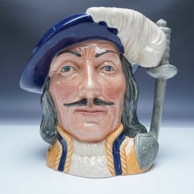 Royal Doulton Large Character Jug, Athos D6827