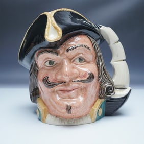 Royal Doulton Large Character Jug, Capt Henry Morgan D6467 Stoke on Trent
