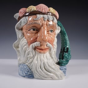 Royal Doulton Large Character Jug D6548 Neptune