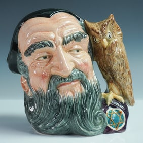 Royal Doulton 'Merlin' Large Character Jug D6529