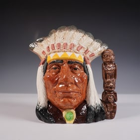 Royal Doulton Character Jug, North American Indian D6611