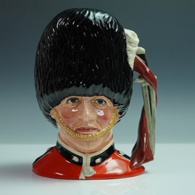 Royal Doulton Large Character Jug, The Guardsman D6855