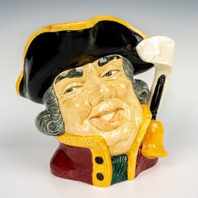 Royal Doulton Large Character Jug, Town Crier D6530 Stoke on Trent Jubilee