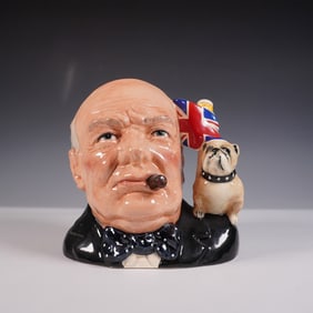 Royal Doulton Character Jug, Winston Churchill D6907