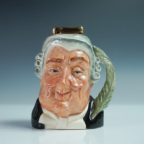 Royal Doulton Character Jug Table Lighter, The Lawyer