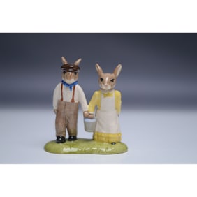 Royal Doulton Bunnykins Figurine, Jack and Jill DB222