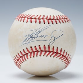 Ken Griffey Jr. Autographed Official American League Baseball