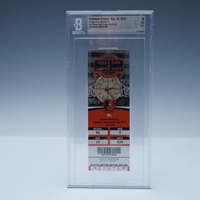 Jim Thome Final Career Home Run Ticket, Beckett Graded 7