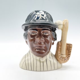 Royal Doulton Prototype Colorway Mini Jug, Baseball Player
