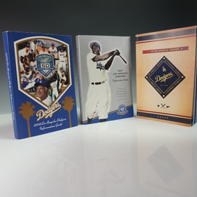 3pc Los Angeles Dodgers Media & Information Guides