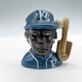 Royal Doulton Prototype Colorway Mini Jug, Baseball Player