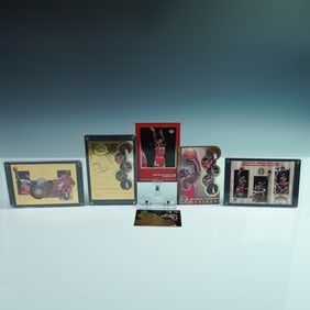 6pc Upper Deck Michael Jordan Retirement & Tribute Cards