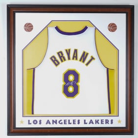 Kobe Bryant Los Angeles Lakers Jersey, Signed