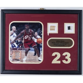 LeBron James Memorabilia, Game-Worn Jersey & Shoe Pieces