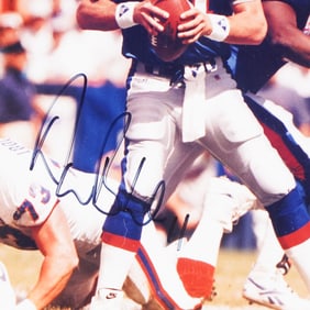 New England Patriots Drew Bledsoe Autographed Photograph