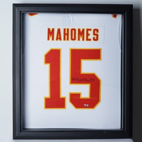 Patrick Mahomes Signed Chiefs Jersey