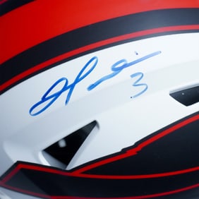 Buffalo Bills Damar Hamlin Signed SpeedFlex Helmet with Inscription