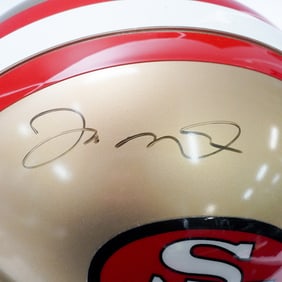 Joe Montana Signed San Francisco 49ers Helmet with COA