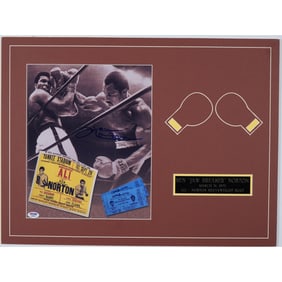 Signed Photograph of Ken Norton from Muhammad Ali Fight