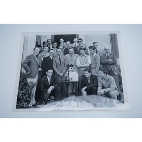 Walt Disney 1932 Oscar Award Group Photo