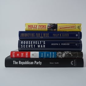 5pc U.S. Presidential History and Influence Books