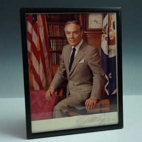 Signed Portrait of Secretary of State Alexander Haig