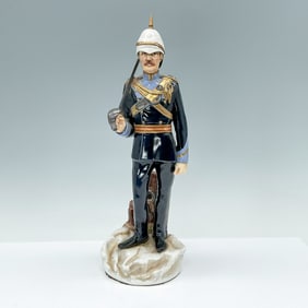 Michael Sutty Porcelain Figurine, 2nd Royal Lancers c. 1913