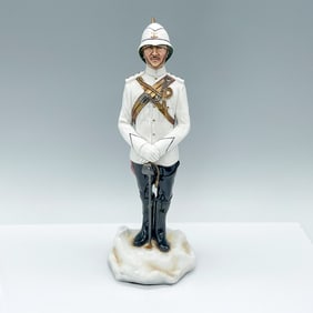 Michael Sutty Porcelain Figurine British Officer 4th Cavalry