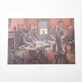 Mort Kunstler, Limited Edition Offset Lithograph, Gods and Generals, Signed