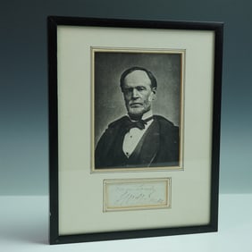 Autograph and Portrait of General William Tecumseh Sherman