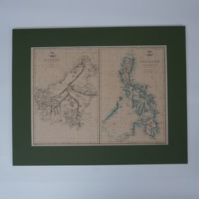 Edward Weller, Antique Maps Borneo & Philippine Islands