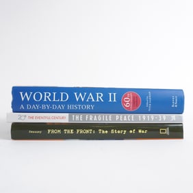 3pc The History of War and Global Conflict Book Collection