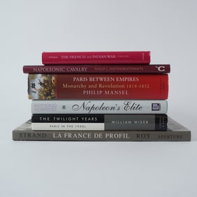 6pc Collections of Books on French & Military History