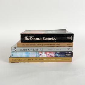 5pc Historical Books on Empires and Warfare