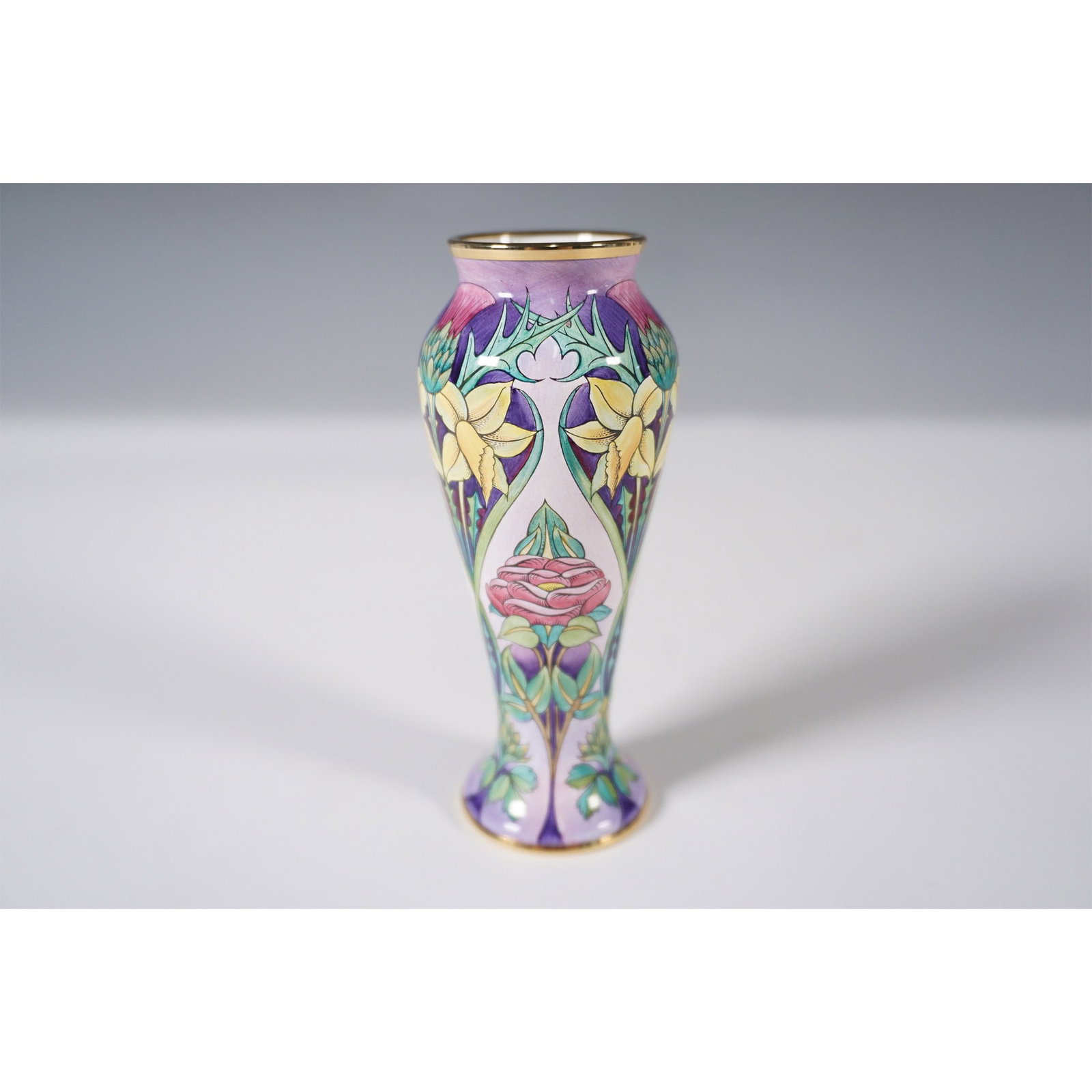 Moorcroft Enamel by Philip Gibson Vase, Golden Jubilee (1 of 4)