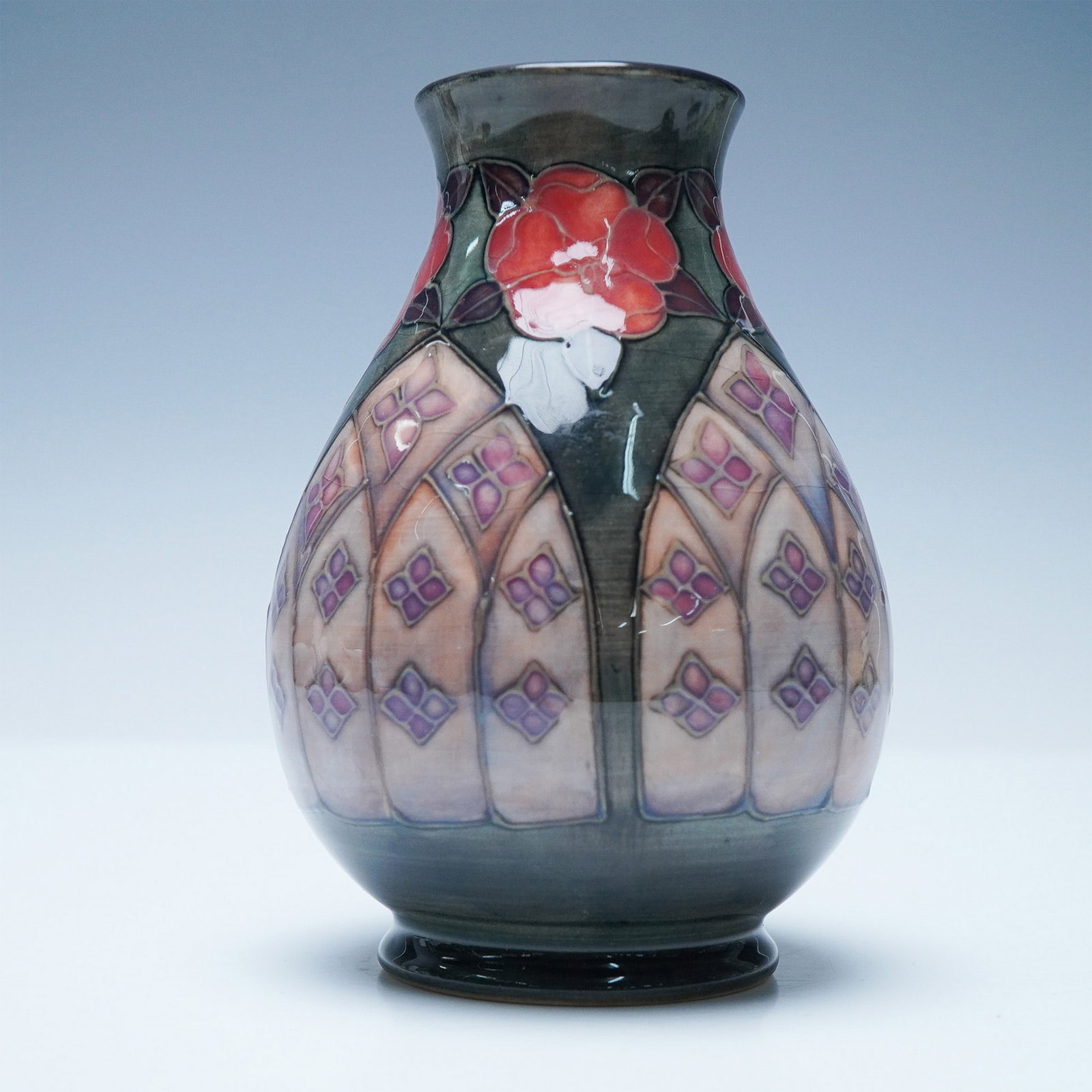 Moorcroft Pottery Gothic Windows, Signed (1 of 3)