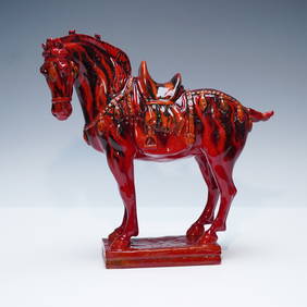 Royal Doulton Archives Burslem Artwares Tang Horse BA25 Porcelain Figurine (1 of 6)