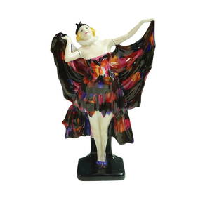 Royal Doulton Unique Colorway Figurine, Butterfly Woman (1 of 3)