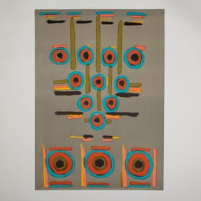 Betty Parsons, Original Color Screenprint on Paper, Signed