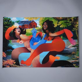 Erik Jones, Rebecca and Desera, Lt .Ed. Signed Print 2019