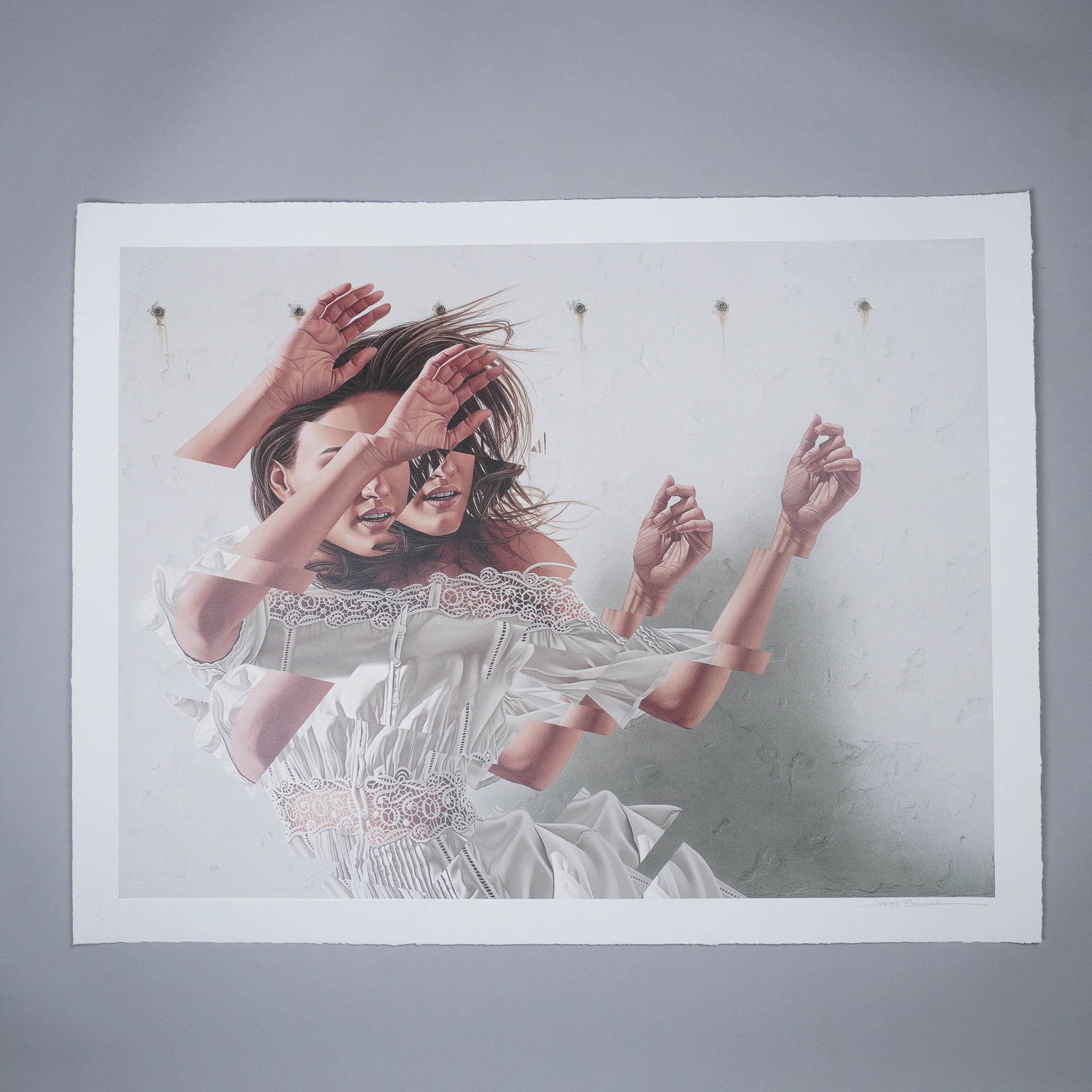 James Bullough, Drift, Ltd. Ed. Silkscreen, Signed (1 of 4)