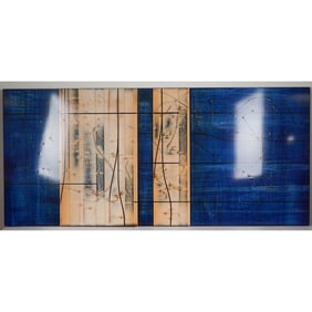 Michael C. Kessler, Mixed Media Abstract Artwork, Astichous, Signed