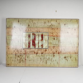 Michael C. Kessler, Mixed Media Abstract Artwork, Magnesite, Signed