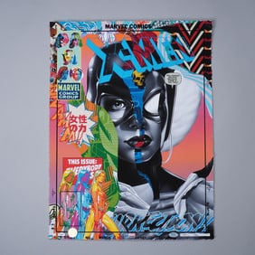 Tristan Eaton, Original Giclee on Paper, Women of Marvel