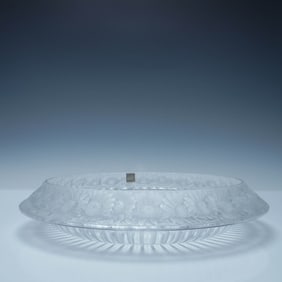 Lalique France Marguerites Crystal Bowl