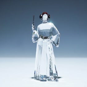 Swarovski Crystal Star Wars Disney Figurine, Princess Leia 5472787
