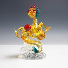 Swarovski Tutelary Spirit Auspicious Dragon Figurine