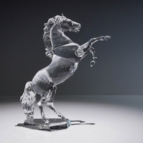 Swarovski Crystal Figurine, Stallion