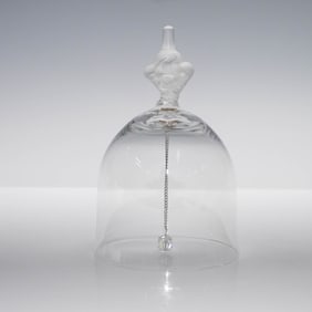 Crystal Bell with Frosted Handle