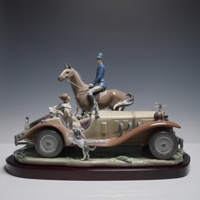 Lladro A Happy Encounter Limited Edition Signed Figurine 1001523